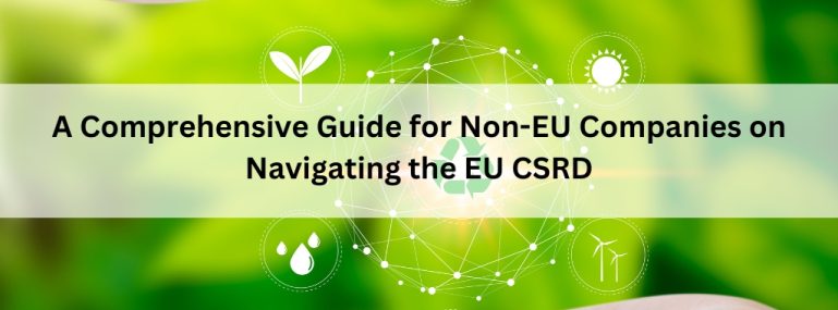 A Comprehensive Guide for Non-EU Companies on Navigating the EU CSRD